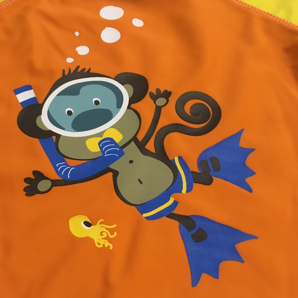 18m (5/$20) Long-Sleeved Rashguard Top - Picture 3 of 4